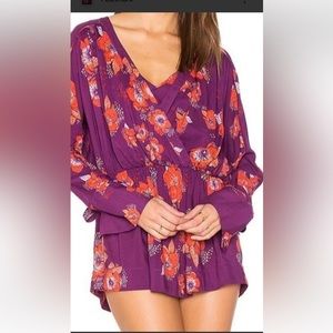 Free people Tuscan dream mini dress